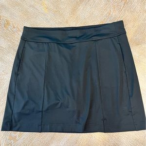 Callaway Black STRETCH Golf Skort/Skirt Active Wear XLarge Waist 36” Length 18”